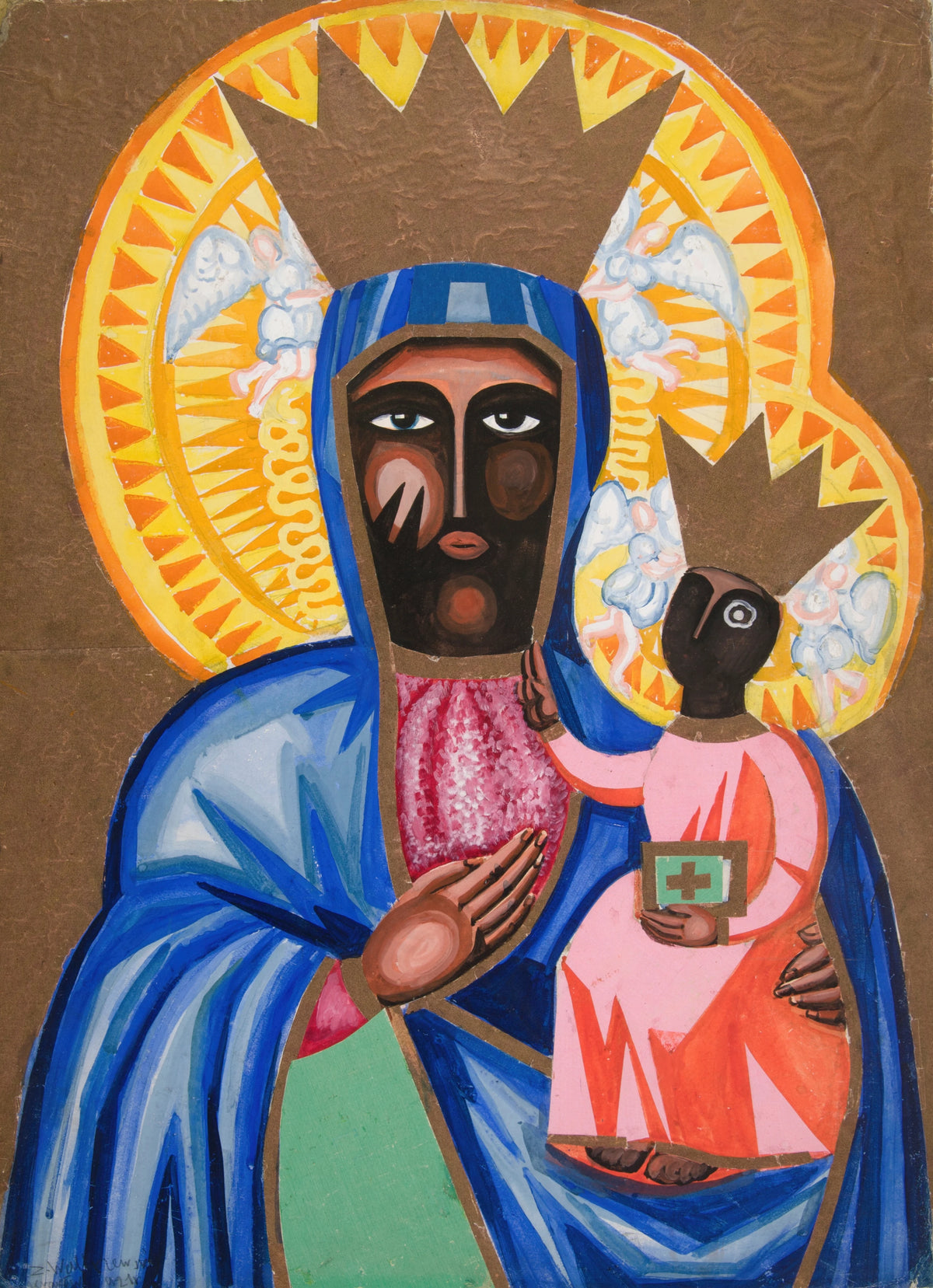 Zygmunt Waliszewski - Matka Boska Częstochowska (1921)